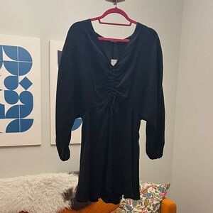 Zara Black Long Sleeve Dress NWT size Large